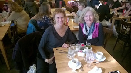 Yvette and Janice out to lunch