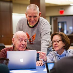 Don Francois teaching students